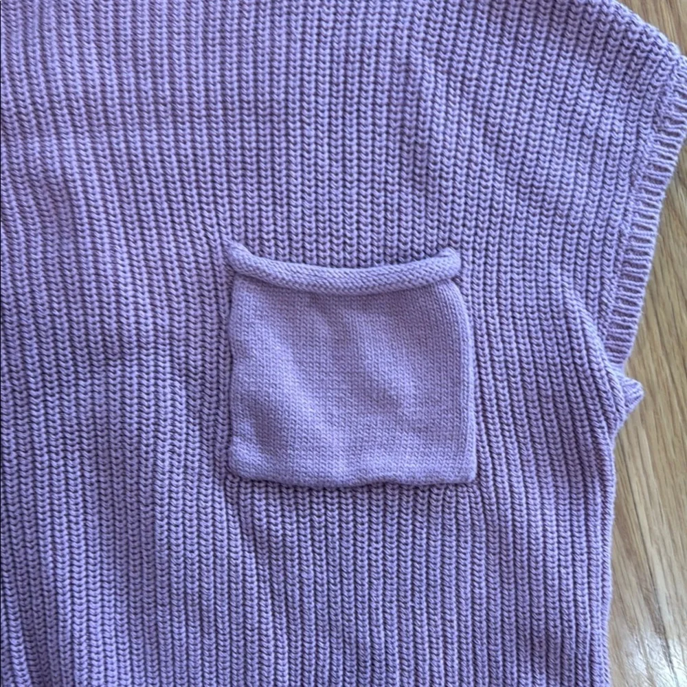 Zenana Outfitters Mauve Knit Top - Picture 3 of 4